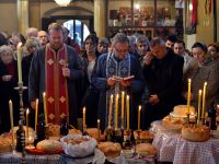 Blessing of Slava cakes